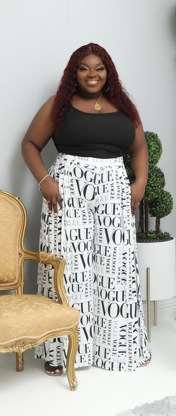 VOGUE GIRL PANTS - WHITE